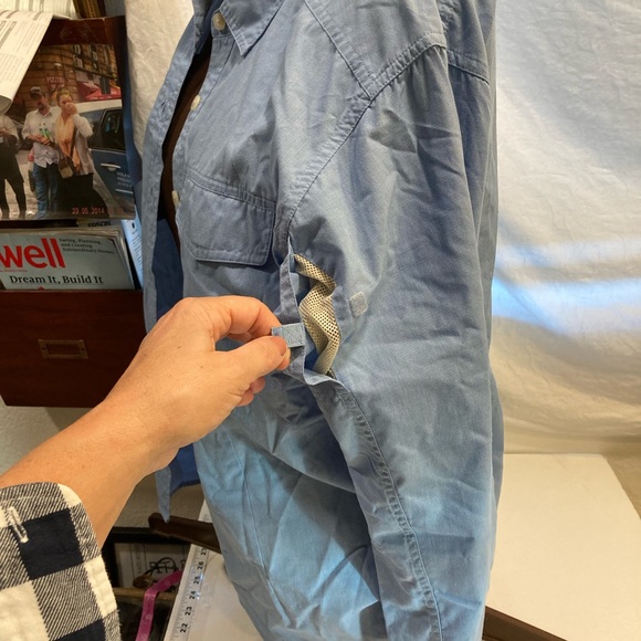 Exofficio Insect Shield Bug Repellent Shirt Womens Medium - Picture 2 of 16